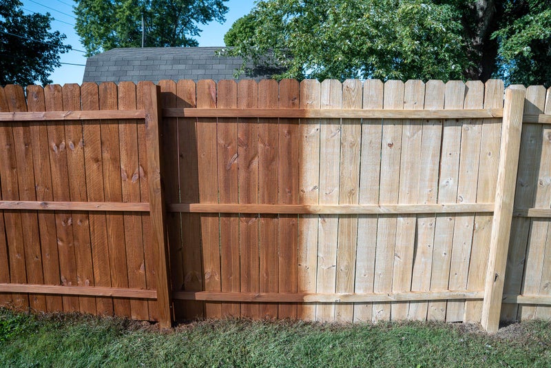 SaverSystems #1 Deck Premium Wood Fence Stain - Semi-Transparent Sealer (1 Gallon, Dark Walnut) - Image 4